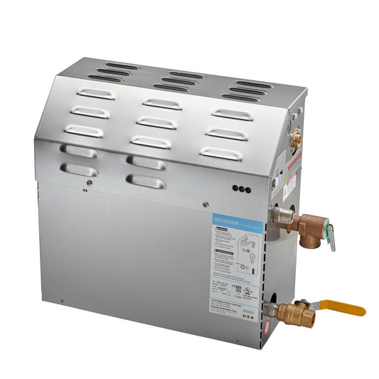 Mr. Steam MS225RB1 MS 7.5 kW (7500 W) Steam Shower Generator of 208 Volt & 1-Phase
